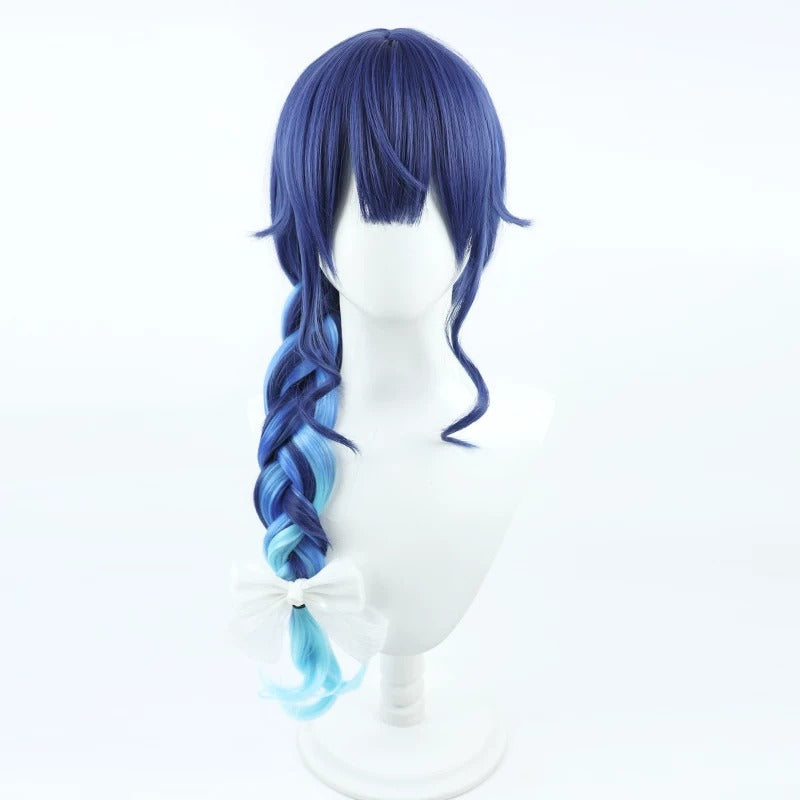 Amamiya Kokoro Cosplay Wigs NIJISANJI VTuber Military Xmas Outfit