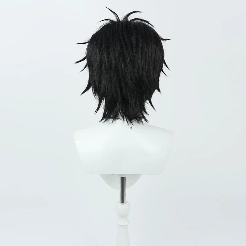 Anime Haikyu!! Cosplay Wigs Keiji Akaashi Black Wigs