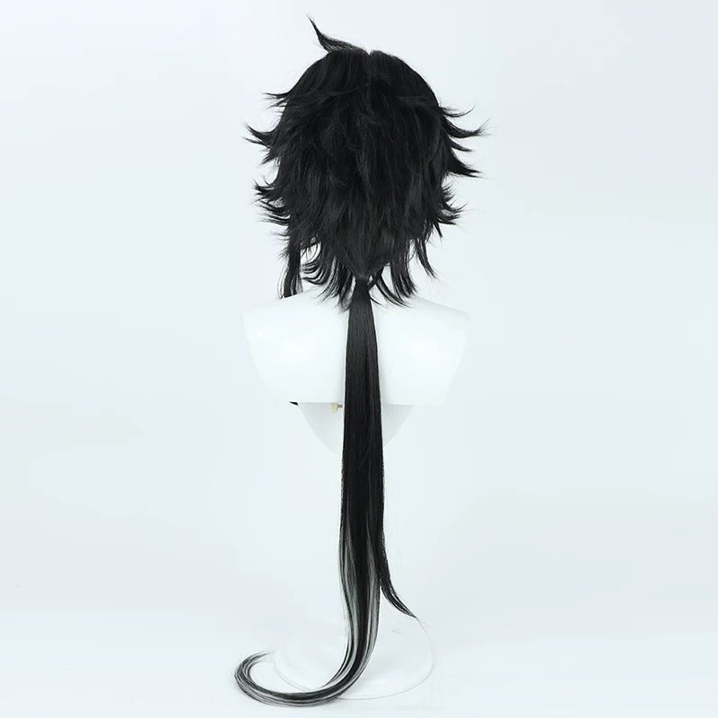 Arknights Cosplay Wigs Ebenholz Black Wigs