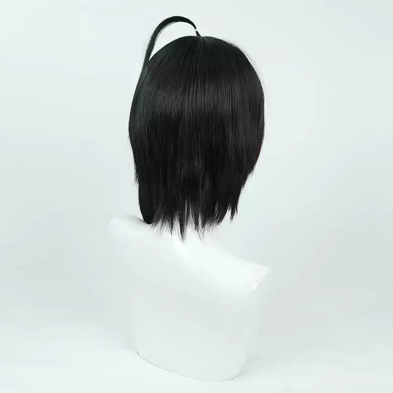 Arknights Cosplay Wigs Gnosis Earchist Lucan Black Wigs