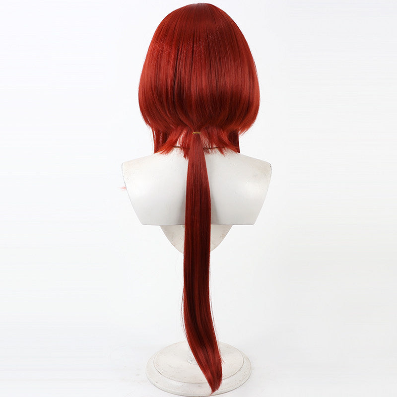 Arknights Cosplay Wigs Laevatain Burgundy Wigs