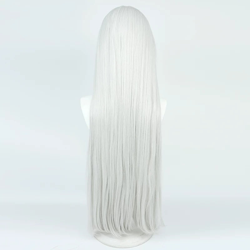 Azusa Shirasu Blue Archive Cosplay Wigs Silver Wigs
