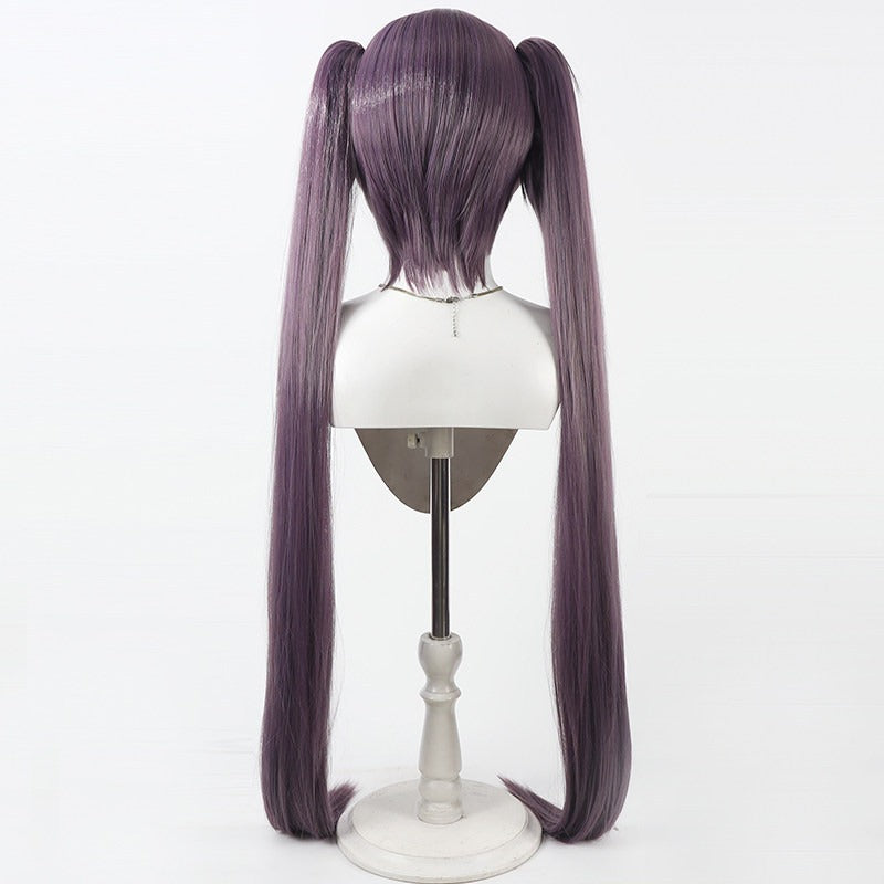 BLEACH Anime Cosplay Wigs Saito Furofushi Split Ponytail Wigs