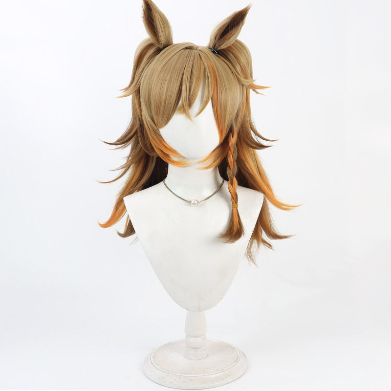 Blast Onepiece Cosplay Wigs Pretty Derby Race Uniform Ears Tail Hair