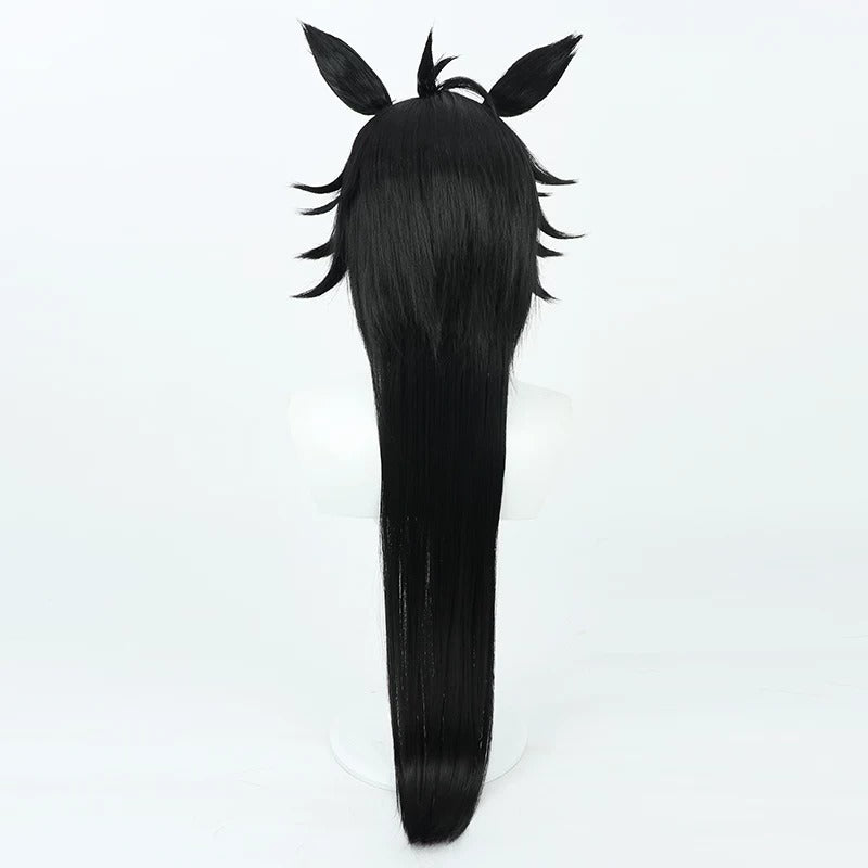 Cosplay Wigs Air Shakur Pretty Derby Black Ears And Tail