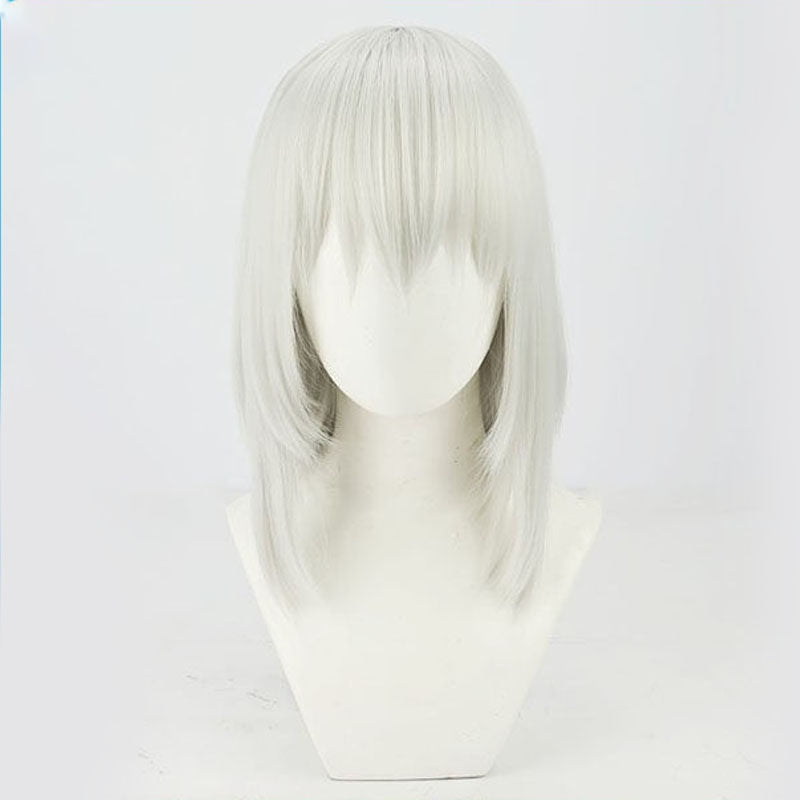 Cosplay Wigs Ars Almal Silver Bob Wigs NIJISANJI VTube