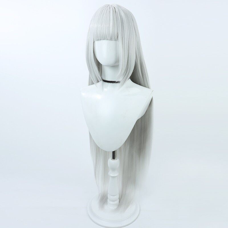 Cosplay Wigs Blanc Goddess of Victory: Nikke Silver Wigs
