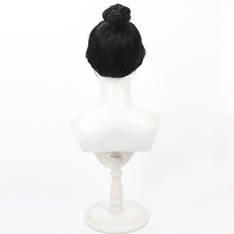 Cosplay Wigs Code: Kite Games Wei Qing Black Wigs