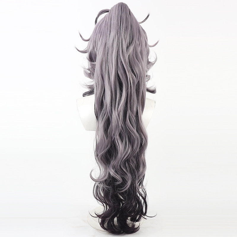 Cosplay Wigs Edmond Dantes FGO Split Curly Ponytail
