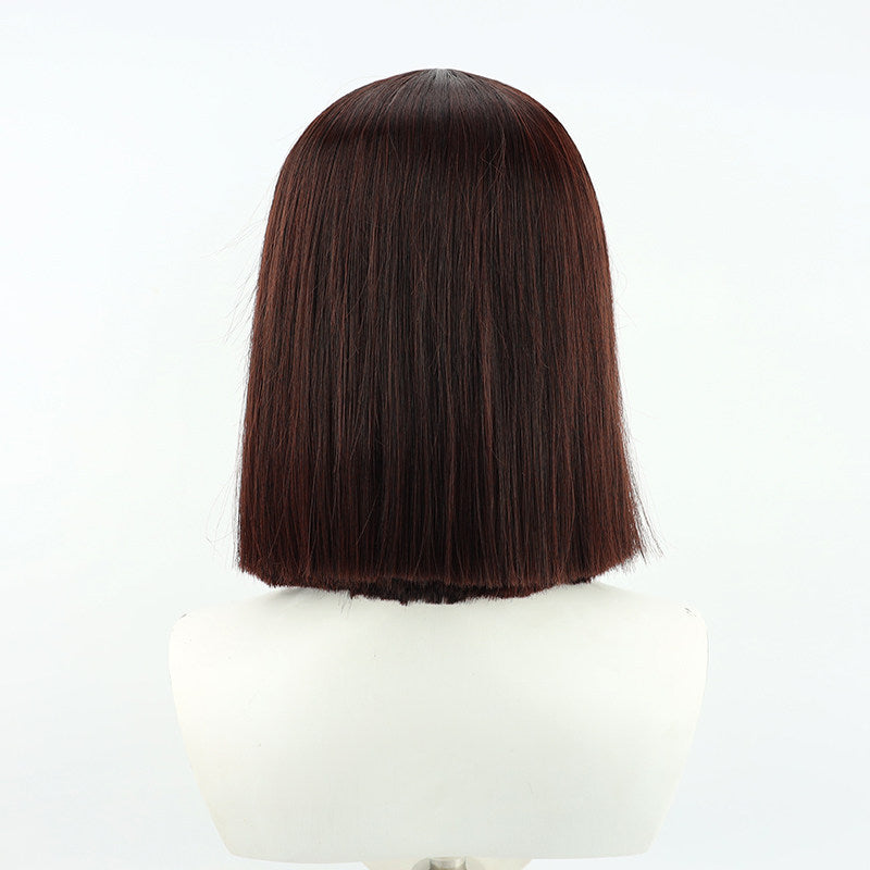 Cosplay Wigs Games Hanachirusato Brown Black Wigs Genshin Impact