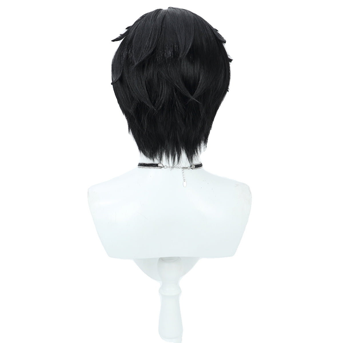 Cosplay Wigs Games VALORANT Iso Black Short Wigs