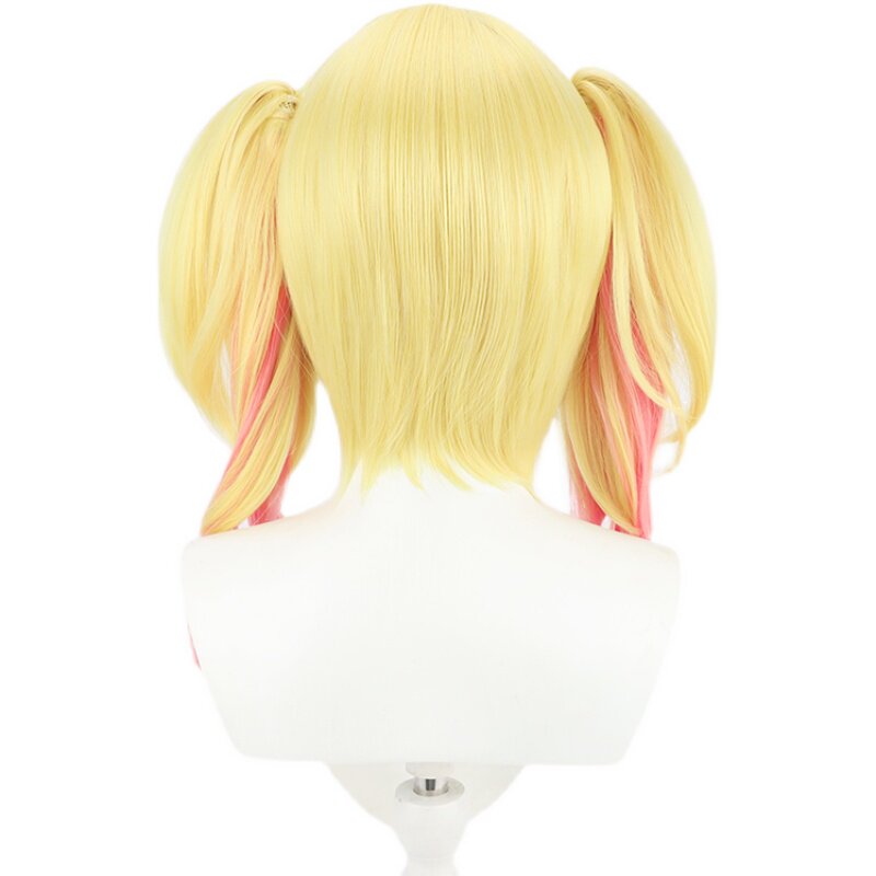 Cosplay Wigs Hoshikawa Sara NIJISANJI VTuber Yellow Idol Outfit