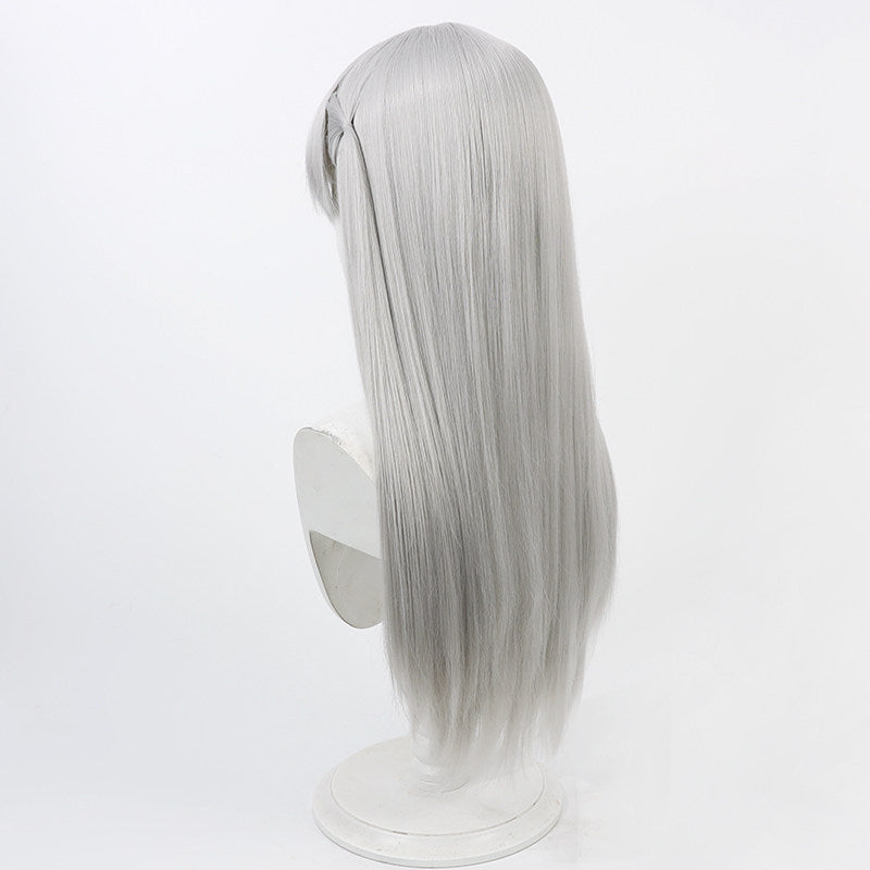 Cosplay Wigs Kama 1st Ascension FGO Silver Grey Wigs