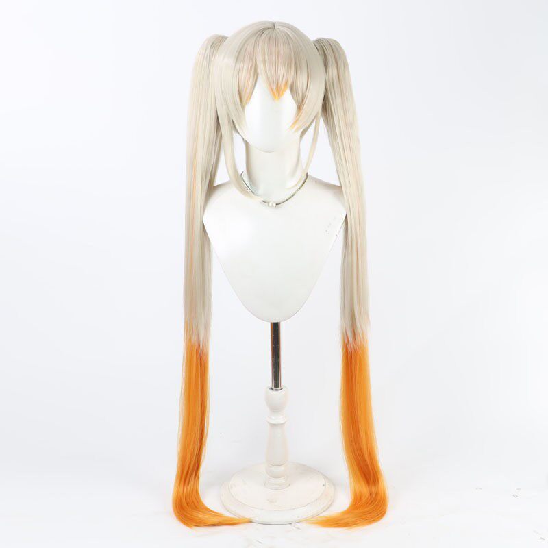 Cosplay Wigs Kazama Iroha Split Ponytail Wigs Hololive VTuber