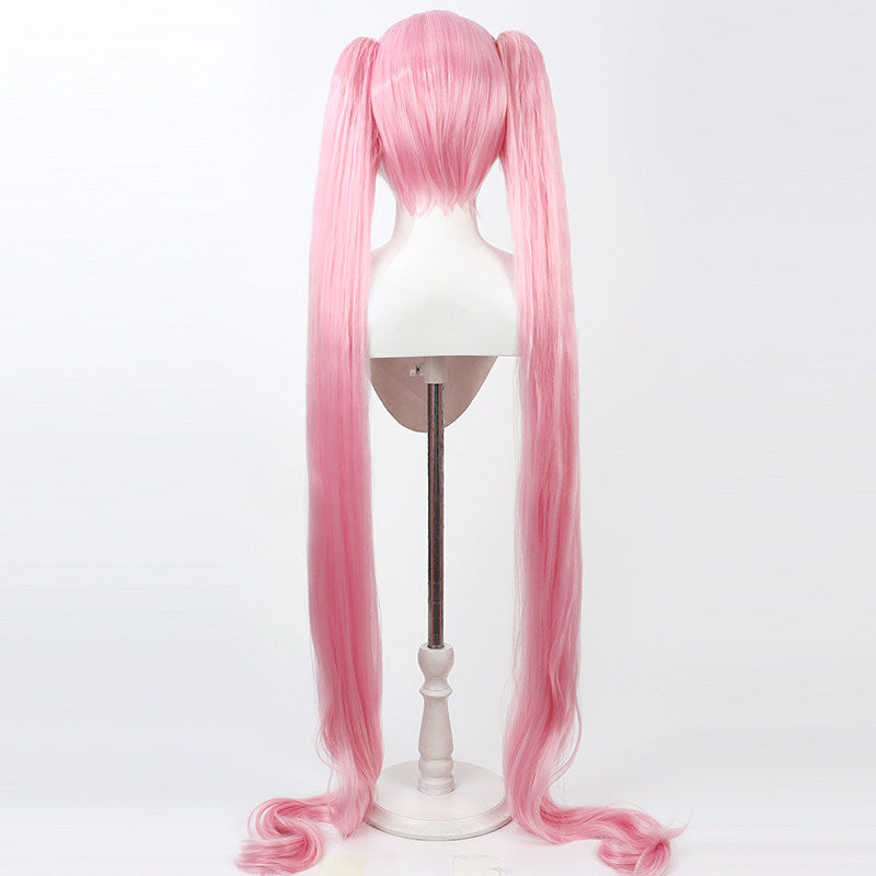 Cosplay Wigs Koyuki Kurosaki Pink Short Pony Wigs Blue Archive