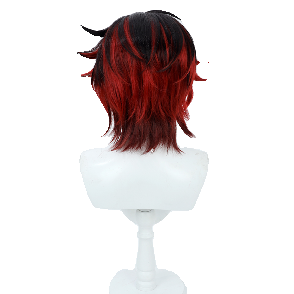 Cosplay Wigs Kuro Kurenai Black Red Wigs VShojo VTuber