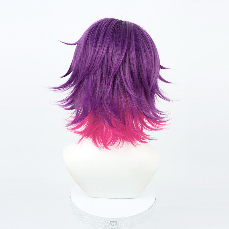 Cosplay Wigs NIJISANJI Watarai Virtual YouTuber Flip Design