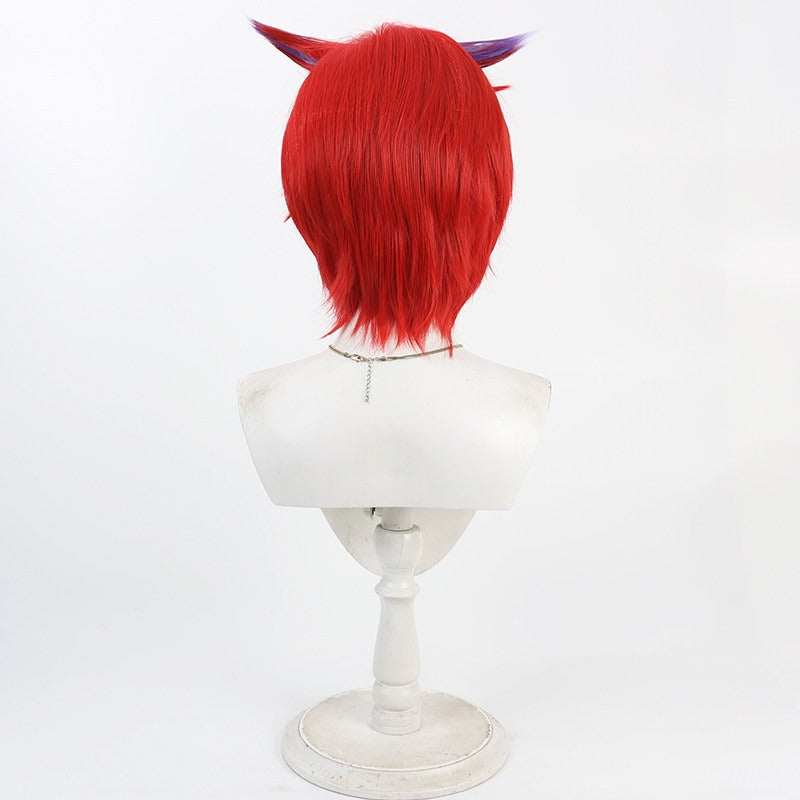 Cosplay Wigs Princession Orchestra Calist Red Highlight Wigs