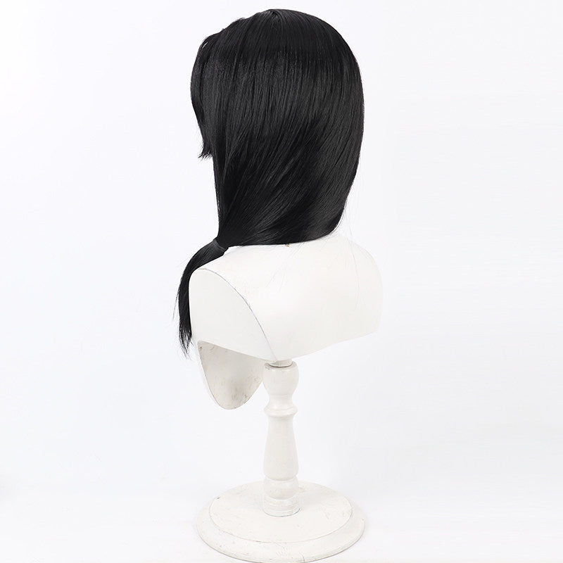 Cosplay Wigs Sherin Burgundy NIJISANJI VTuber Black Wigs