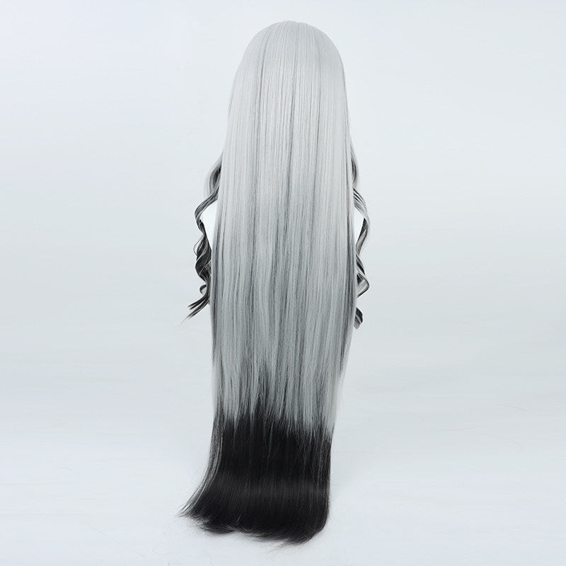 Cosplay Wigs Sophia Valentine Grey White Mixed Hair NIJISANJI VTuber