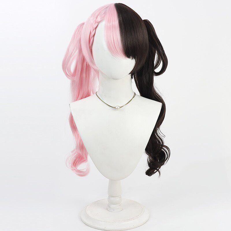 Cosplay Wigs VSPO! VTuber Hinano Tachibana Two Tone Ponytail Wigs