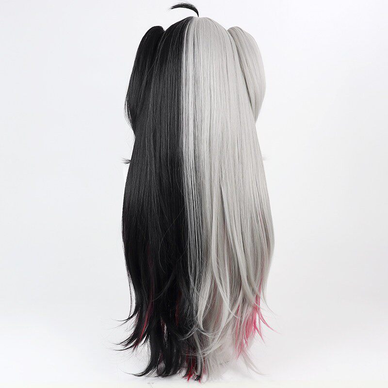 Cosplay Wigs Yorumi Rena NIJISANJI VTuber Maid Two Tone Wigs