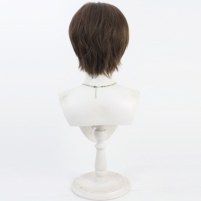 Fire Force Cosplay Wigs Takehisa Hinawa Brown Wigs
