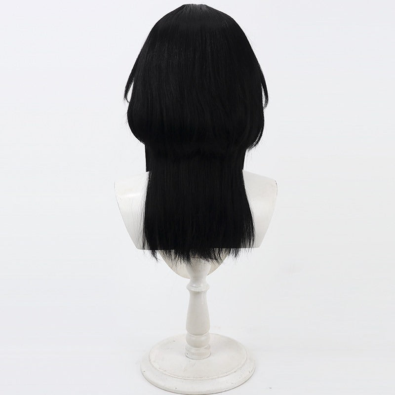 Games 18TRIP Cosplay Wigs Momiji Hamasaki Black Wigs