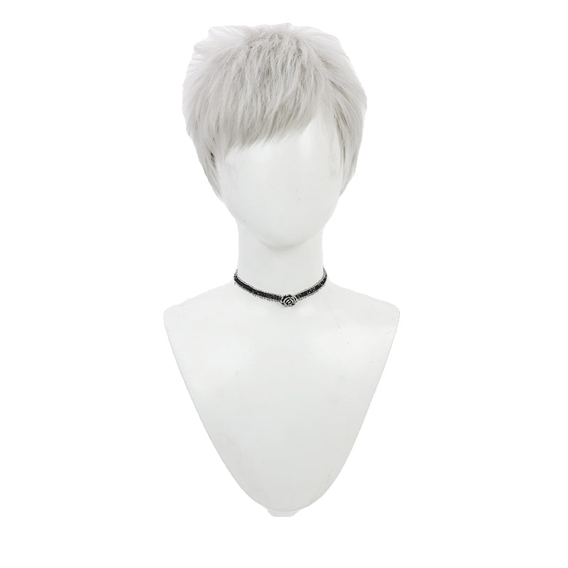 Games Cosplay Wigs Akihiko Sanada Grey Short Wigs Persona 3