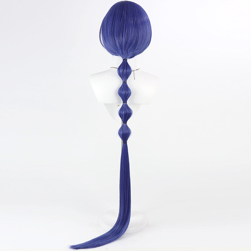 Games Cosplay Wigs Promeia Zenless Zone Zero Dark Blue Wigs
