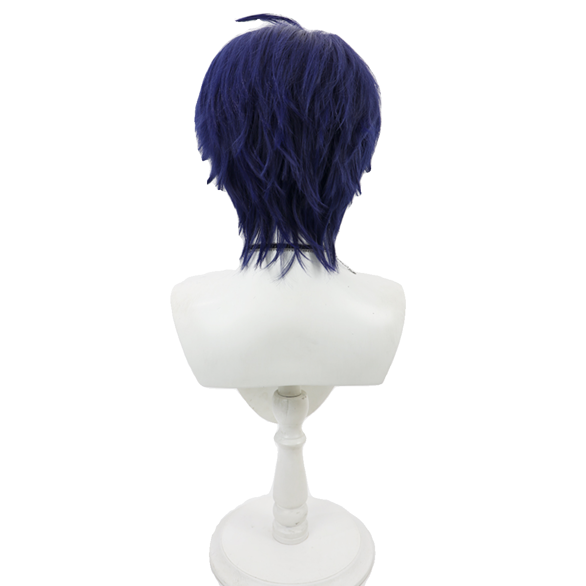 Harusaki Air Cosplay Wigs Dark Blue Short Hair NIJISANJI Prince