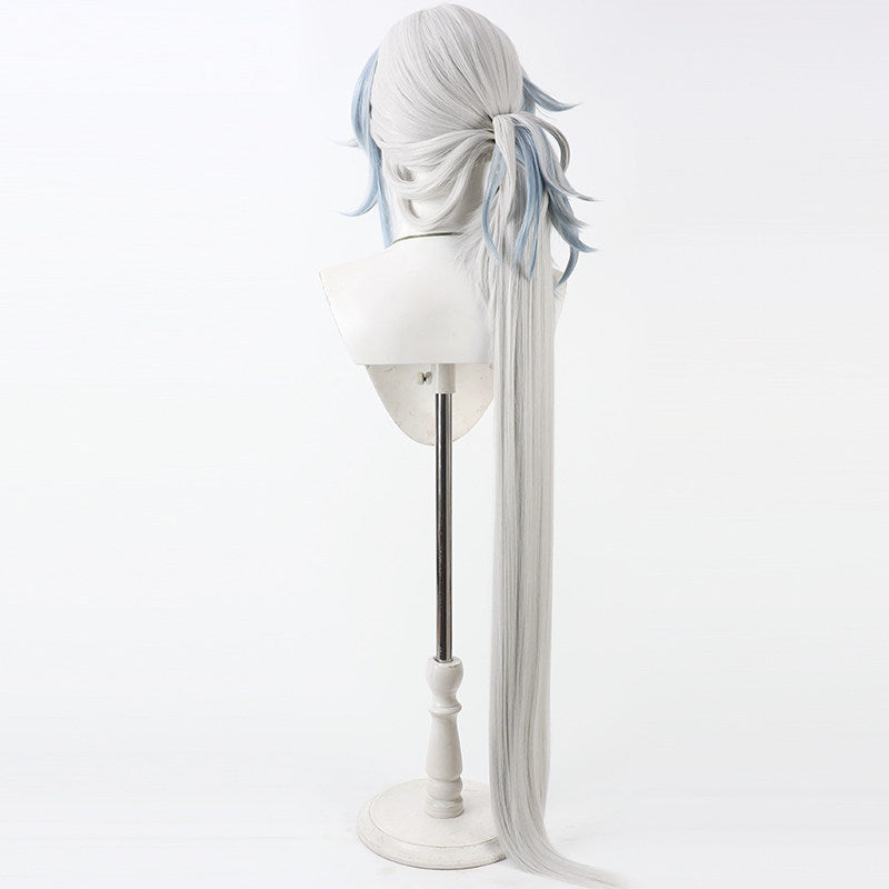 Honkai: Star Rail Cosplay Wigs Games Yao Guang Silver Wigs