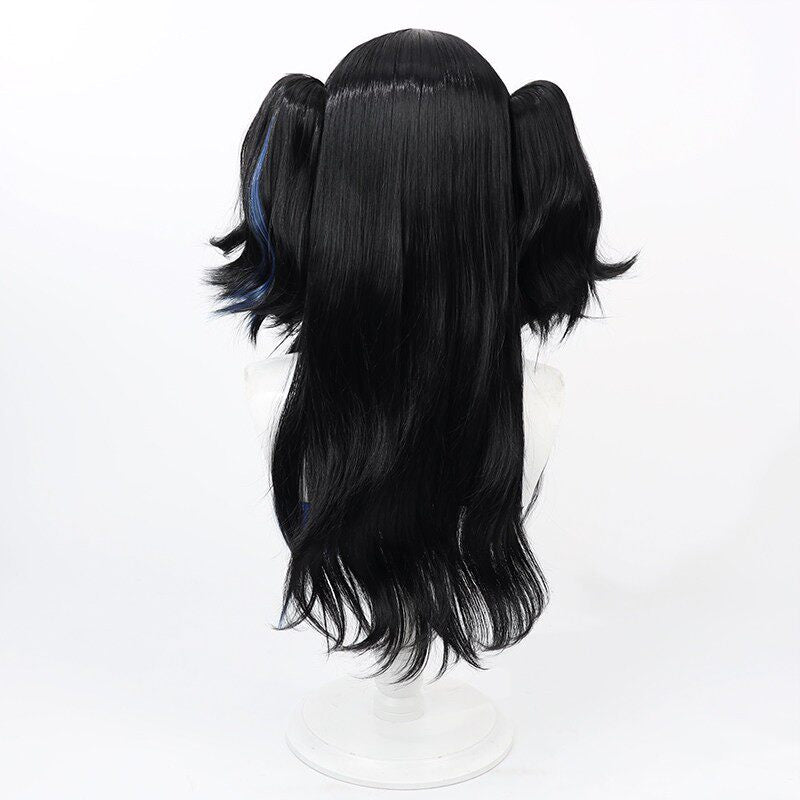 Ichinose Uruha Cosplay Wigs VSpo! VTuber Split Ponytail Wigs