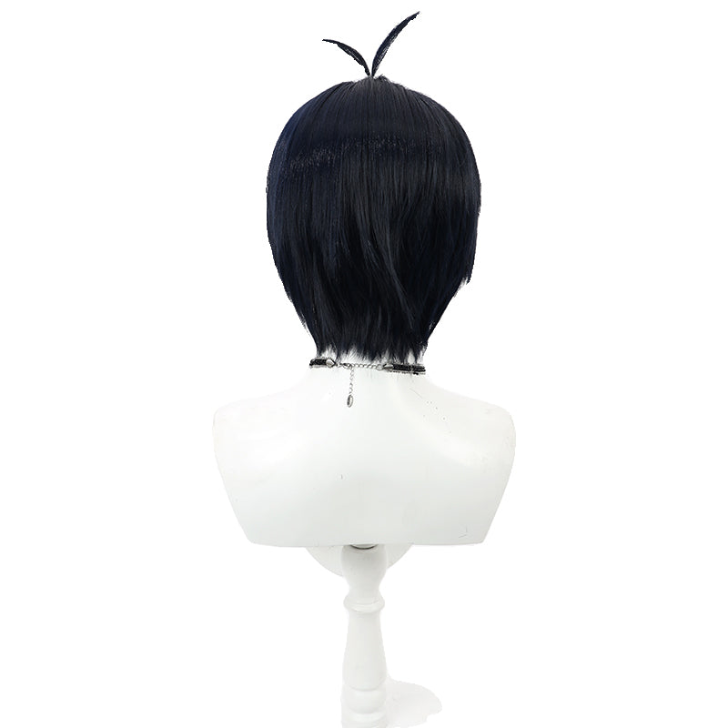 Isagi Yoichi Anime Cosplay Wigs Blue Lock Navy Wigs