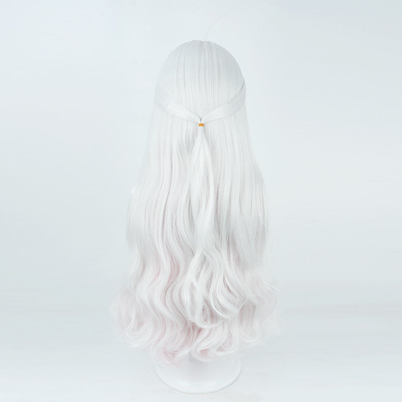 Ishigami Nozomi Cosplay Wigs Silver Triple Highlight NIJISANJI VTuber
