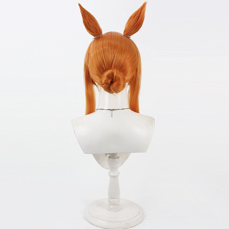 Mayano Top Gun Cosplay Wigs Umamusume: Pretty Derby Updo Wigs