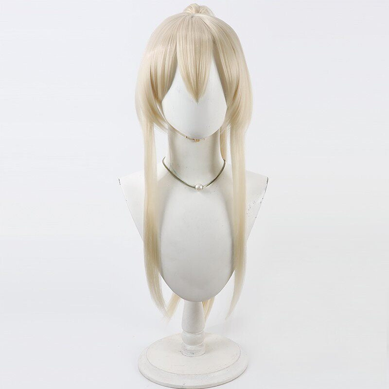 Nagisa Kirifuji Cosplay Wigs Blue Archive Swimsuit Split Ponytail