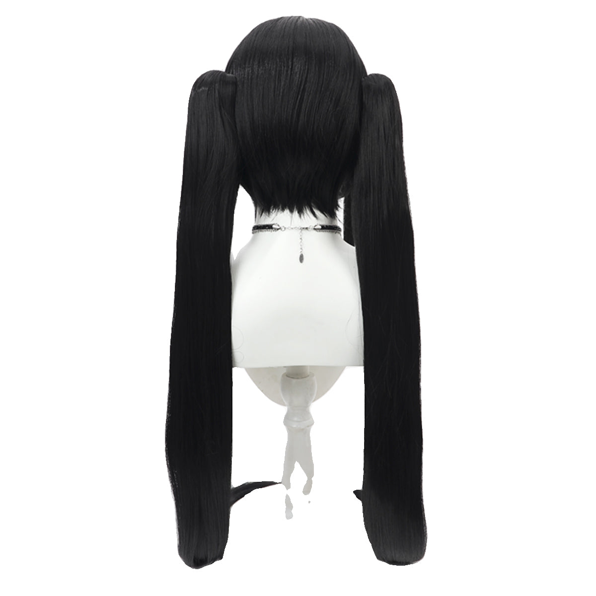 Noshiro Cosplay Wigs Blue Archive Black Twin Ponytail Wigs