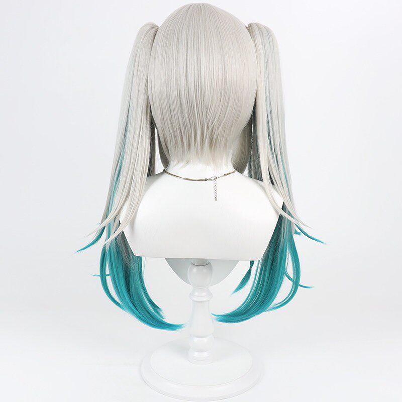 Reina Cosplay Wigs NIJISANJI VTuber Split Ponytail Wigs