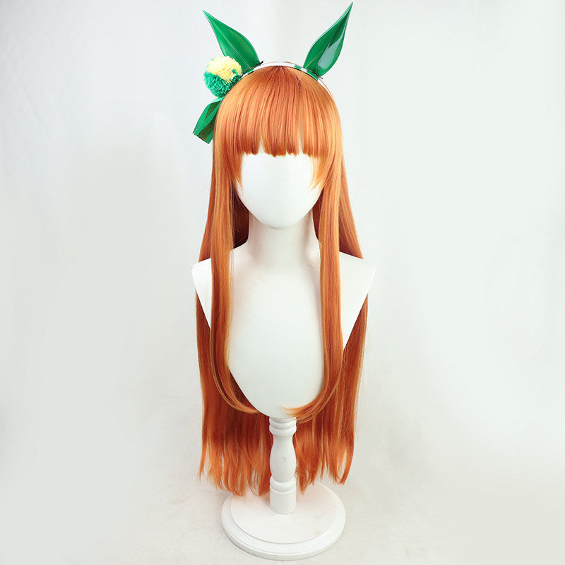 Silence Suzuka Cosplay Wigs Pretty Derby Tail Head Prop