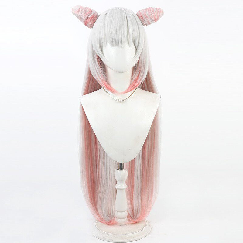 Suou Patra Cosplay Wigs Double Buns Wigs Indie VTuber