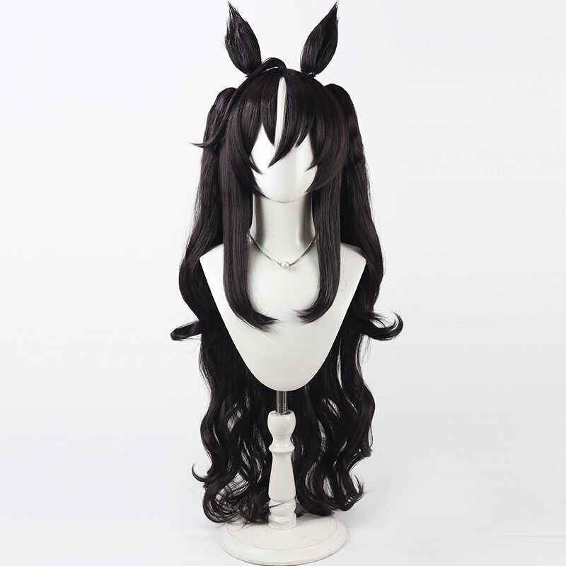 Vivlos Cosplay Wigs Swimwear Outfits Pretty Derby Wavy Long Wigs