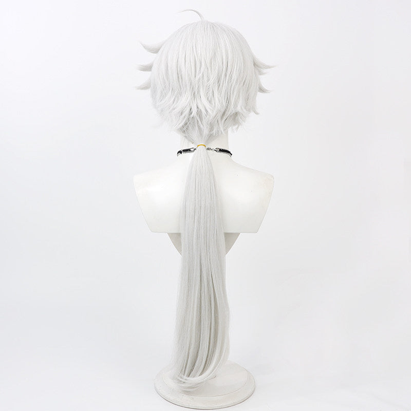 Wuthering Waves Lingyang Cosplay Wigs Silver Wigs
