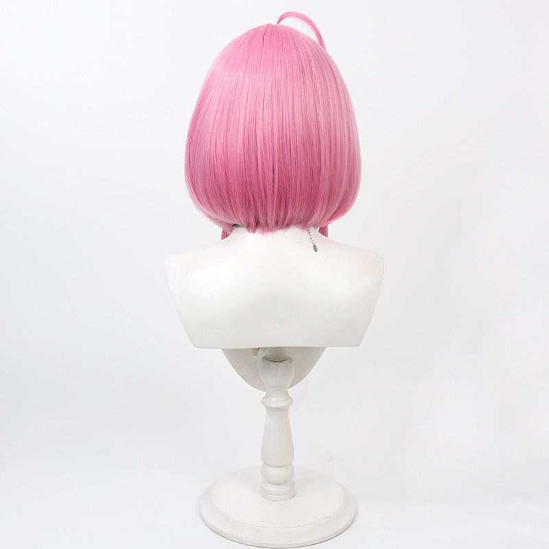 Wuthering Waves Taoqi Cosplay Wigs Pink Short Wigs