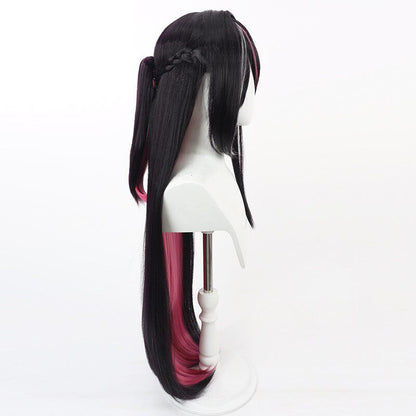 AZKi Cosplay Wigs Dual Color Ponytail Hololive VTuber