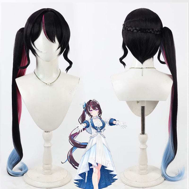AZKi Cosplay Wigs Hololive 4th Anniv Split Ponytail Wigs Hololive VTuber