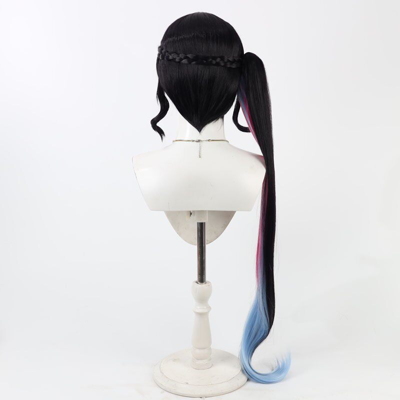 AZKi Cosplay Wigs Hololive 4th Anniv Split Ponytail Wigs Hololive VTuber