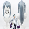 Abyss Razor Cosplay Wigs Mashle: Magic and Muscles Blue Ponytail Wigs