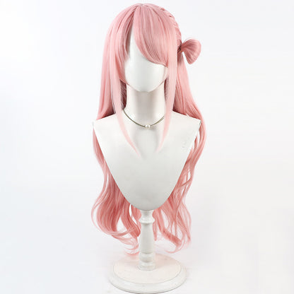 Akiyama Mizuki Cosplay Wigs 5th Anniv Pink Curly Wigs PJSK