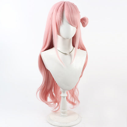 Akiyama Mizuki Cosplay Wigs 5th Anniv Pink Curly Wigs PJSK